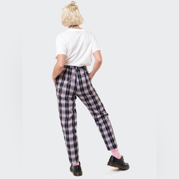 Minga London Womens Emma Plaid Pants - Picture 2 of 5
